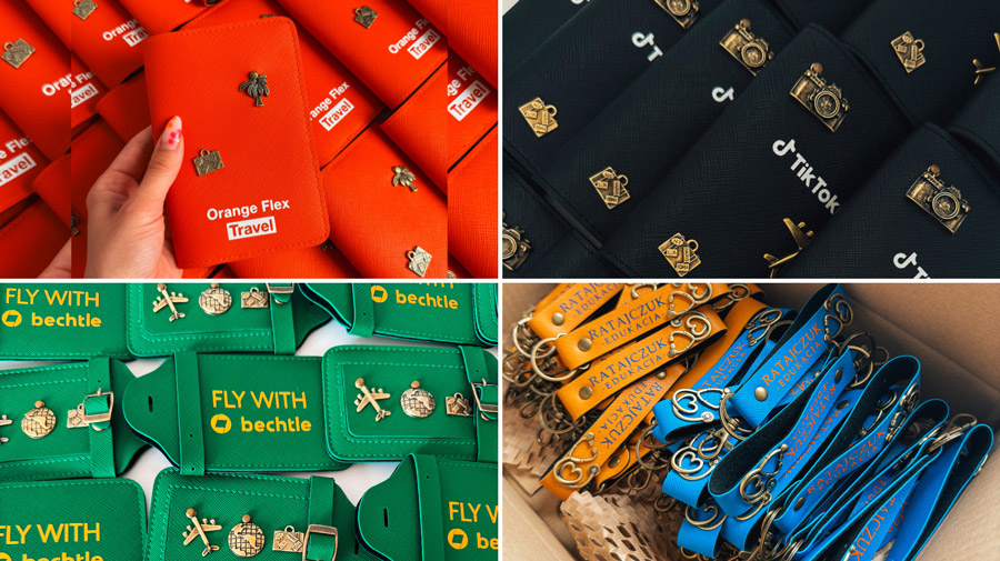Sprwadź ofertę firmową personalizowanych akcesoriów le voyage dla Twoich klientów